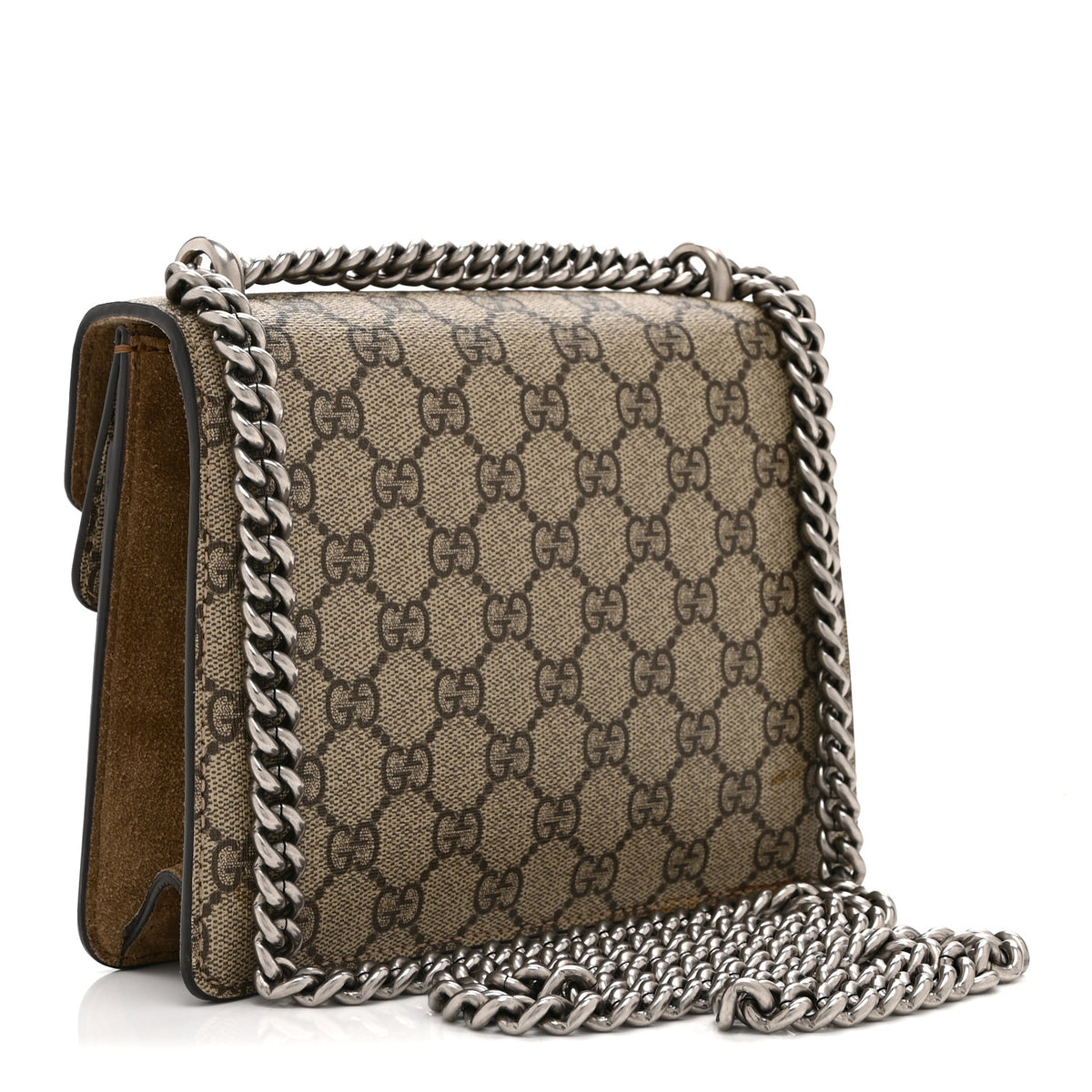Gucci GG Supreme Monogram Mini Dionysus Shoulder Bag Taupe 3 of 10