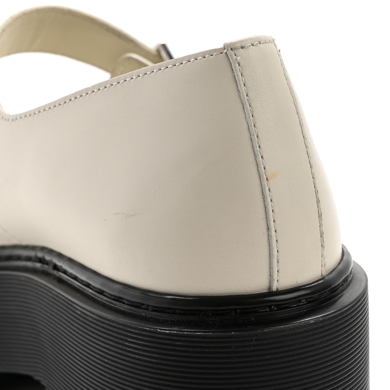Hermes Calfskin Hoxton Oxford 35.5 Beige Glaise 9 of 11