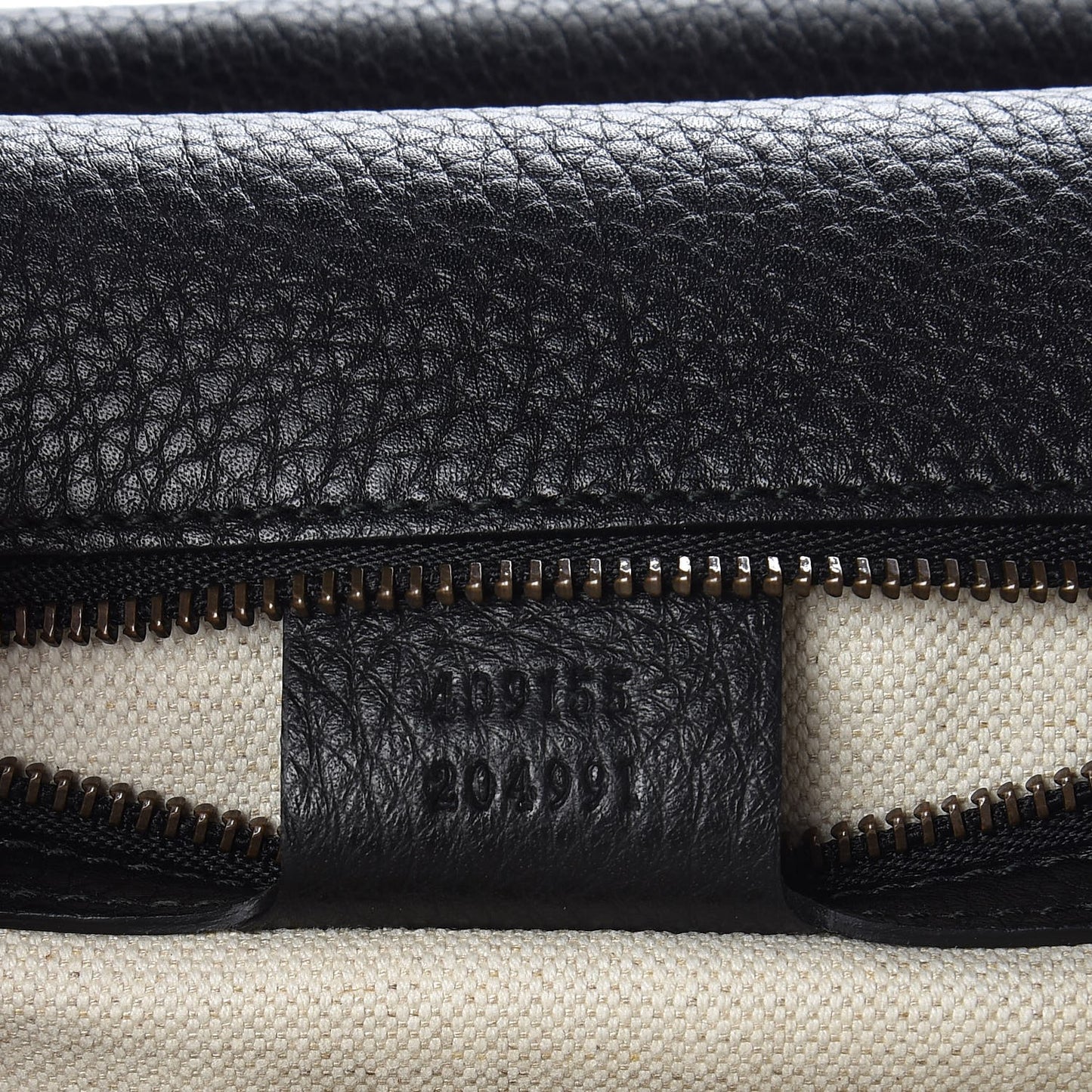 Calfskin Feline Medium GG Marmont Top Handle Bag Black