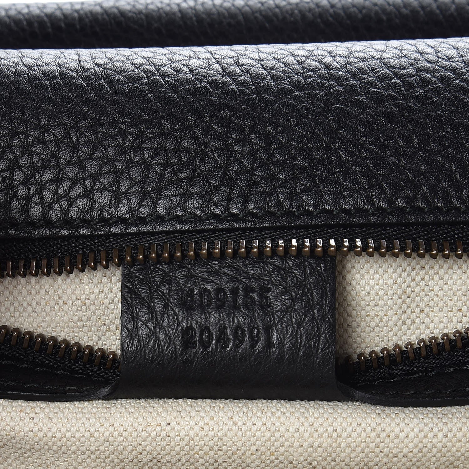 Gucci Calfskin Feline Medium GG Marmont Top Handle Bag Black 6 of 14