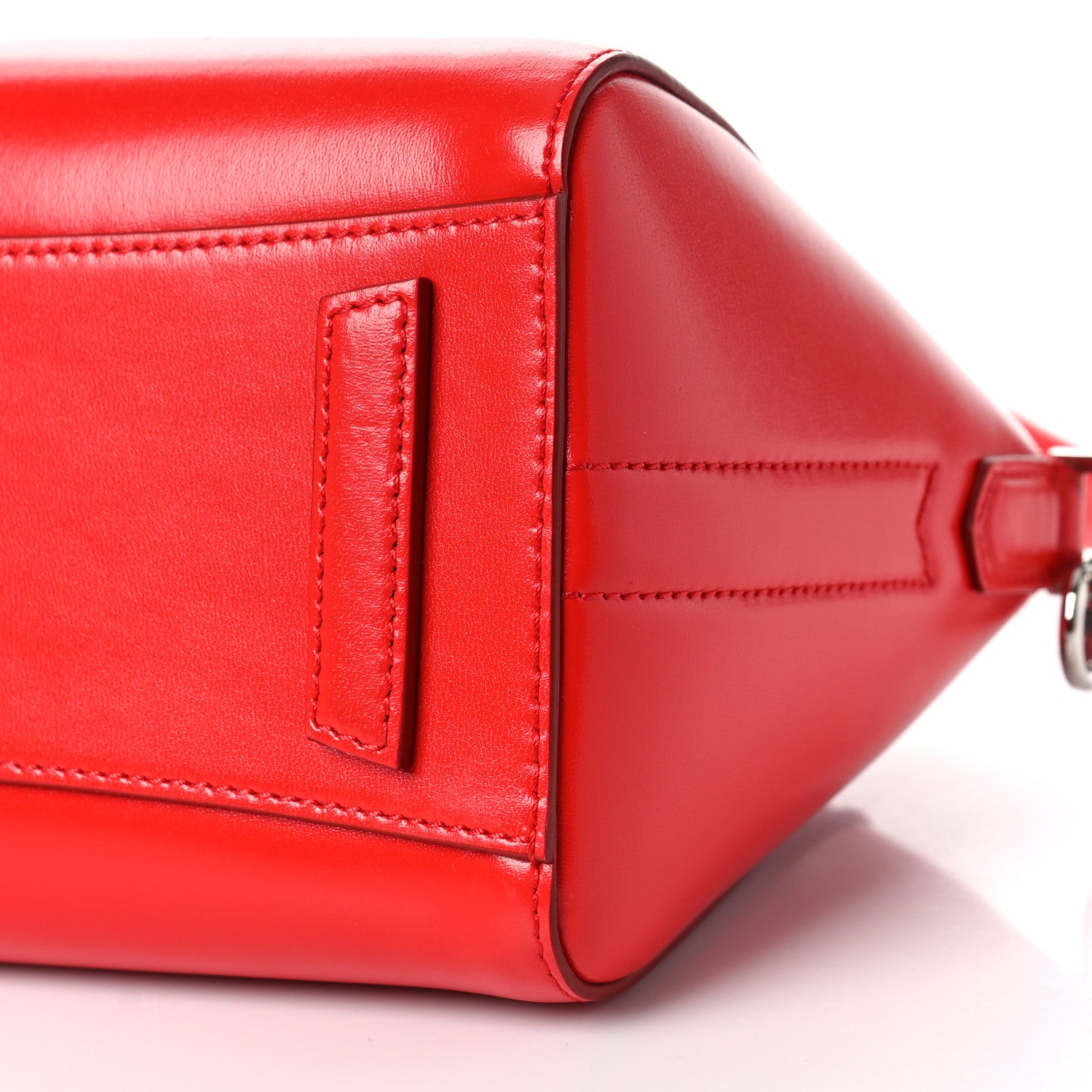 Givenchy Shiny Lord Calfskin Mini Antigona Red 9 of 10