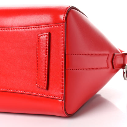 Givenchy Shiny Lord Calfskin Mini Antigona Red 9 of 10