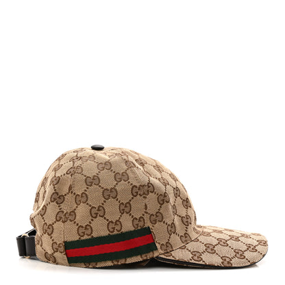 Gucci Monogram Web Baseball Hat S Beige Cocoa 5 of 9