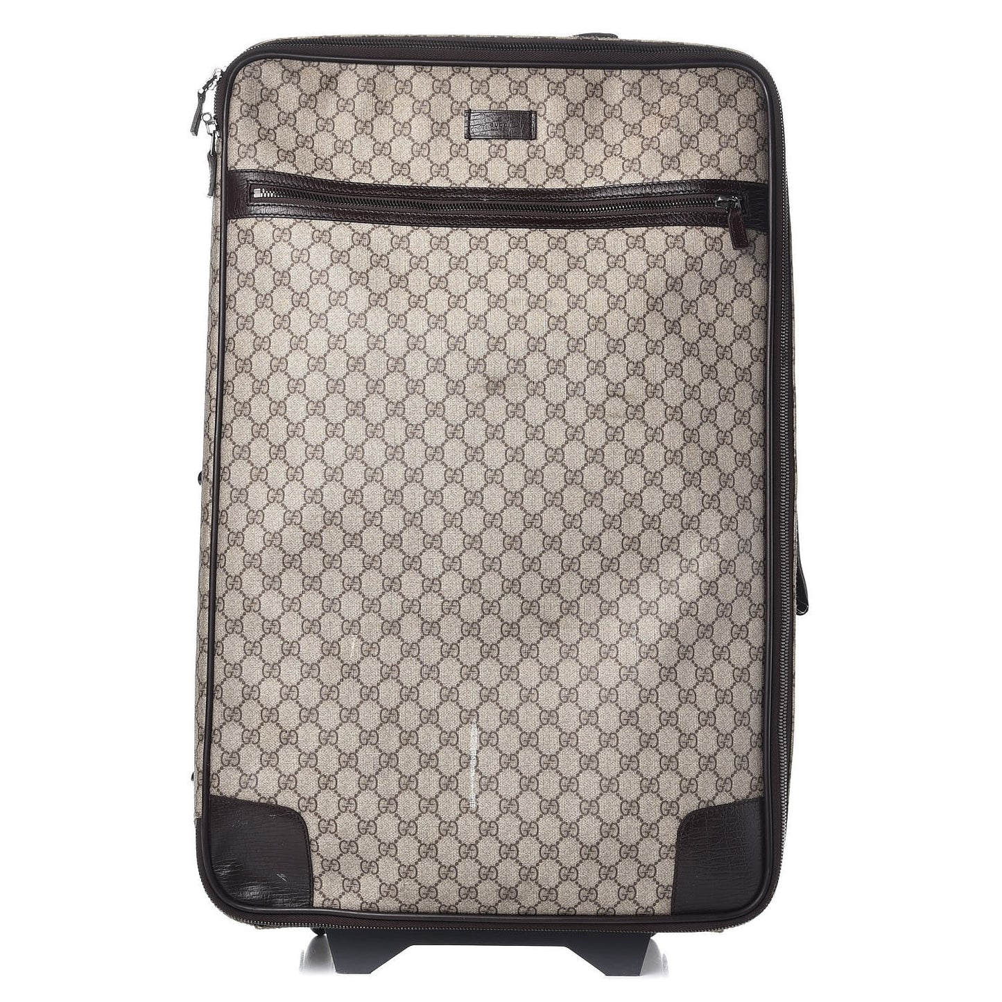 GG Plus Monogram Large Web Trolley Brown