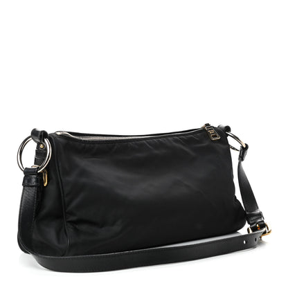 Prada Nylon Tessuto Satchel Black 2 of 4