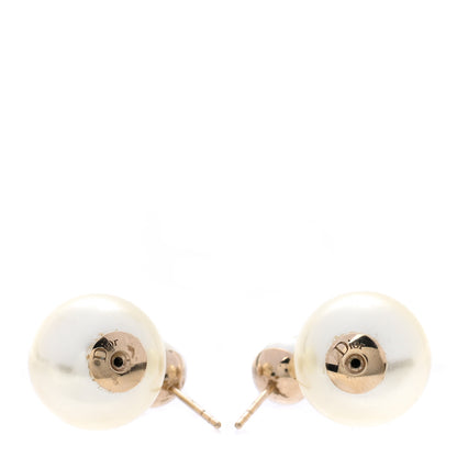 Christian Dior Pearl Mise En Dior Tribal Earrings Gold 3 of 3