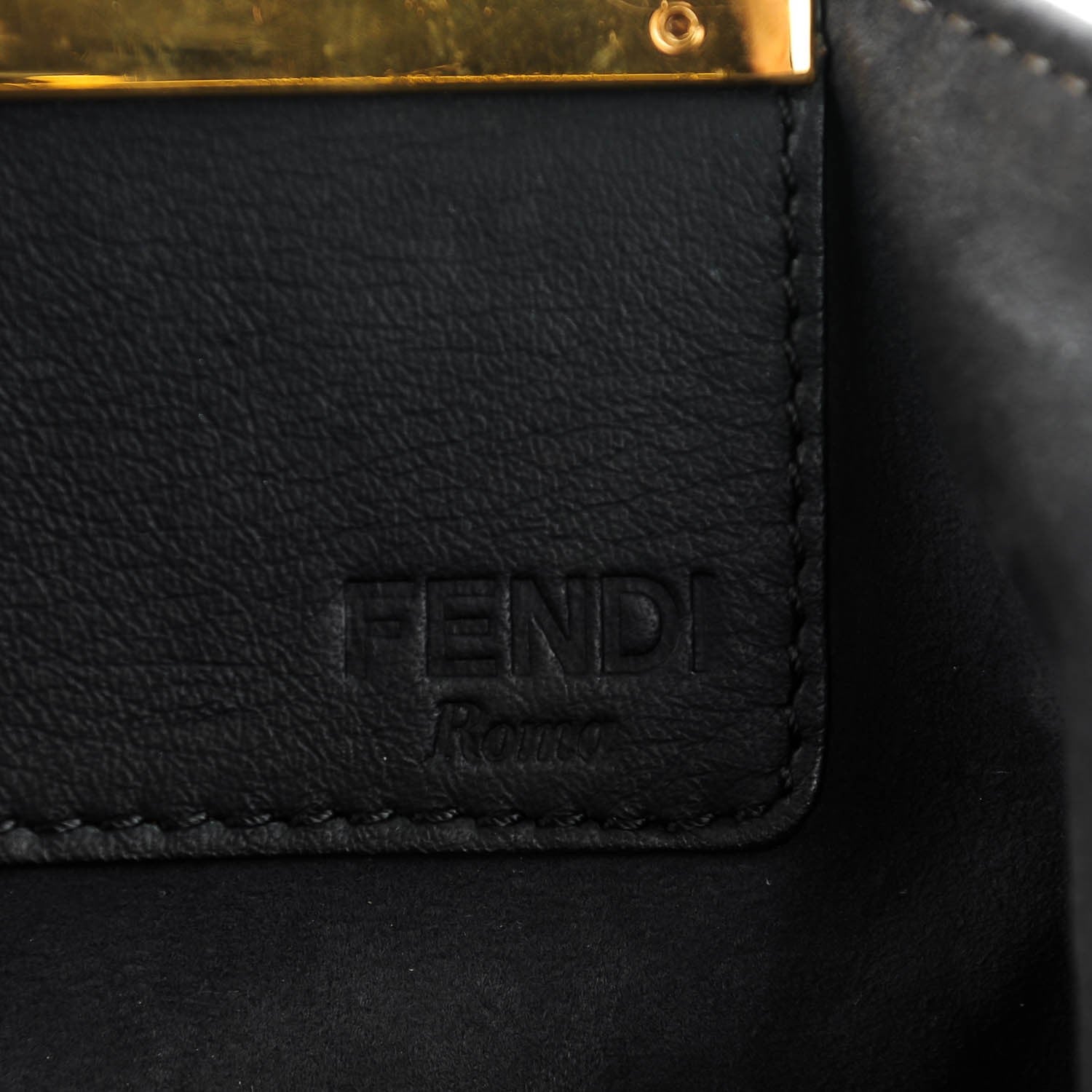 Fendi Vitello Elite Large 3Jours Tote Black 6 of 9