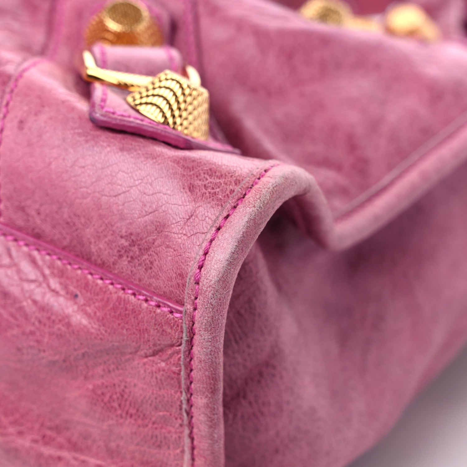 Balenciaga Agneau Giant 21 Gold Hardware City FRAMBOISE 9 of 20