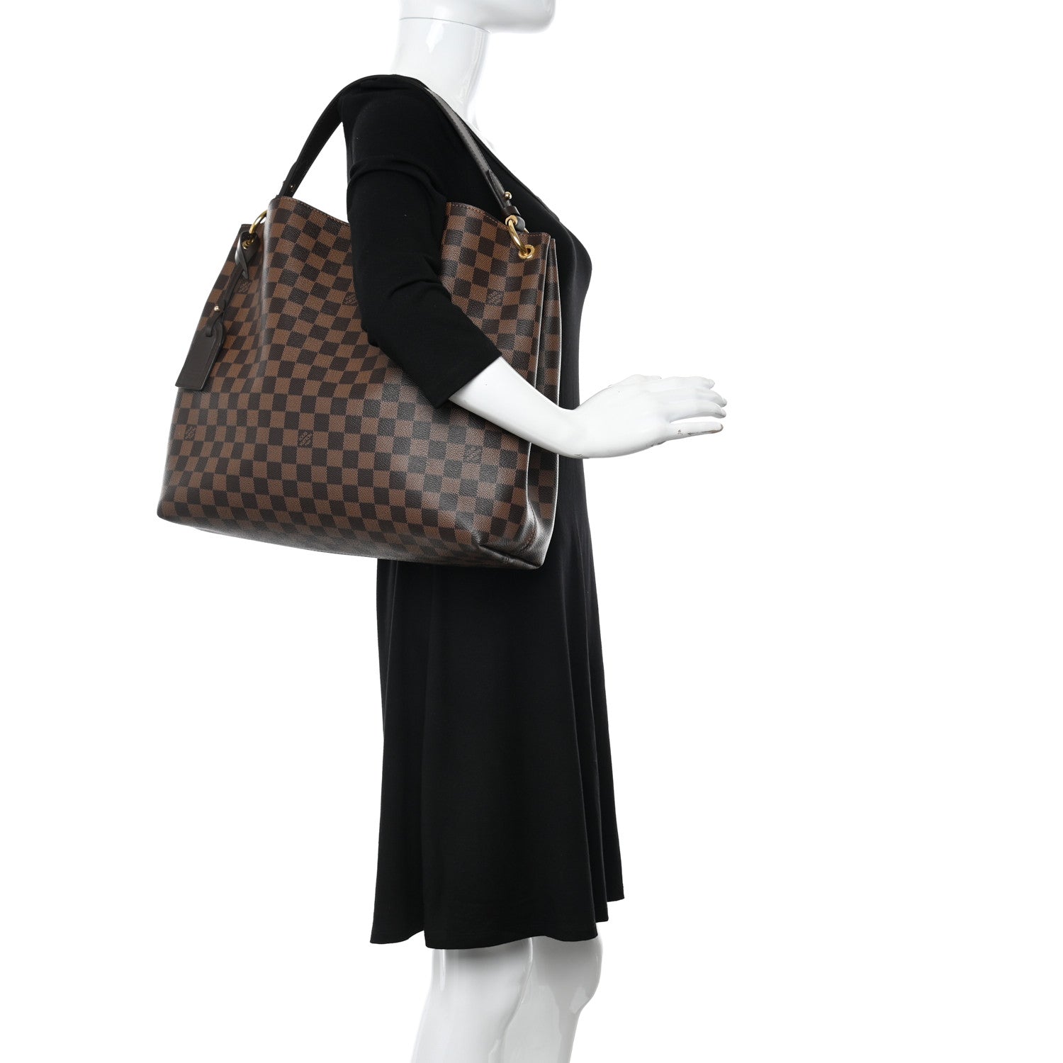 Louis Vuitton Damier Ebene Graceful MM 2 of 12