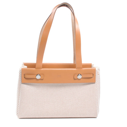 Hermes Toile Herbag Cabas Natural 1 of 9