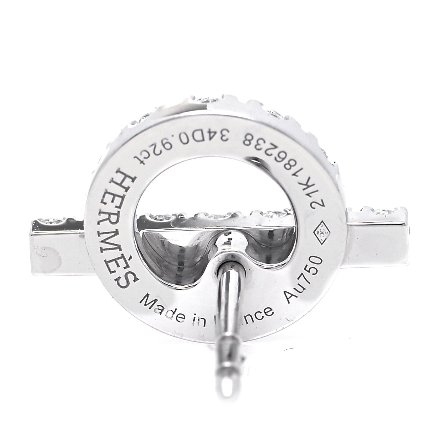 18K White Gold Diamond Finesse Earrings