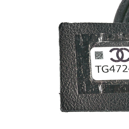 Chanel Calfskin Quilted CC Uniform Flap Belt Bag Black 7 of 10