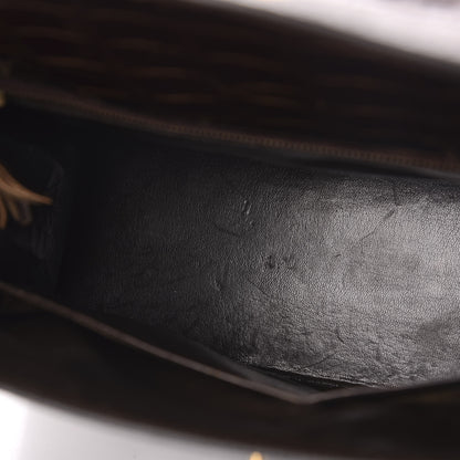 Hermes Shiny Niloticus Crocodile Kelly Sellier 32 Havane 22 of 30