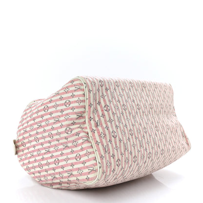 Louis Vuitton Mini Lin Croisette Speedy 30 Rouge 4 of 10