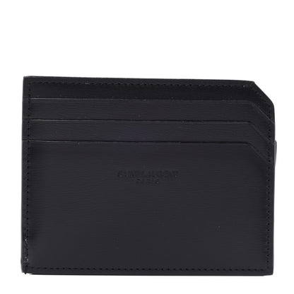 Saint Laurent Calfskin Card Case Black 1 of 7