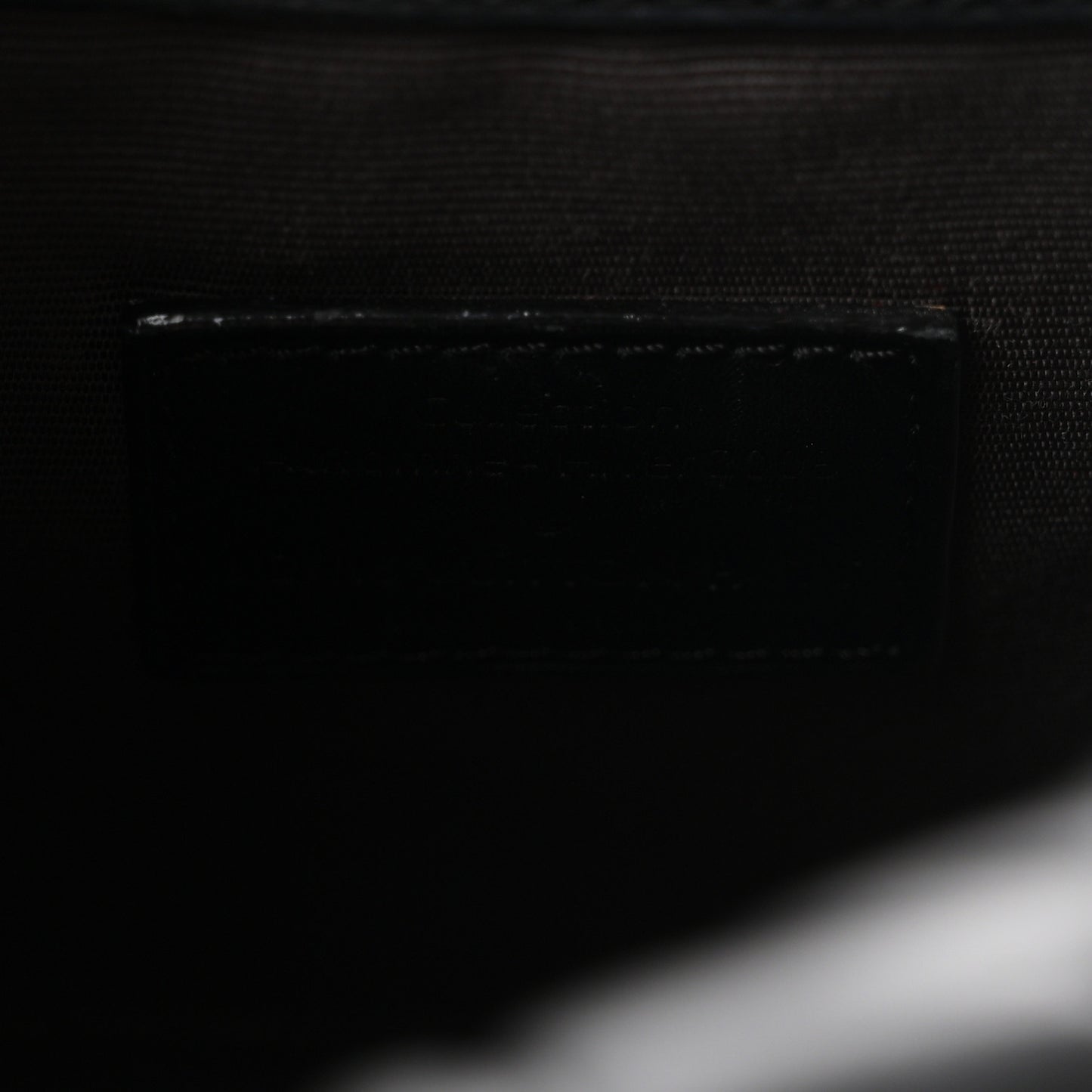 Calfskin Embossed Mini Cube Speedy Black