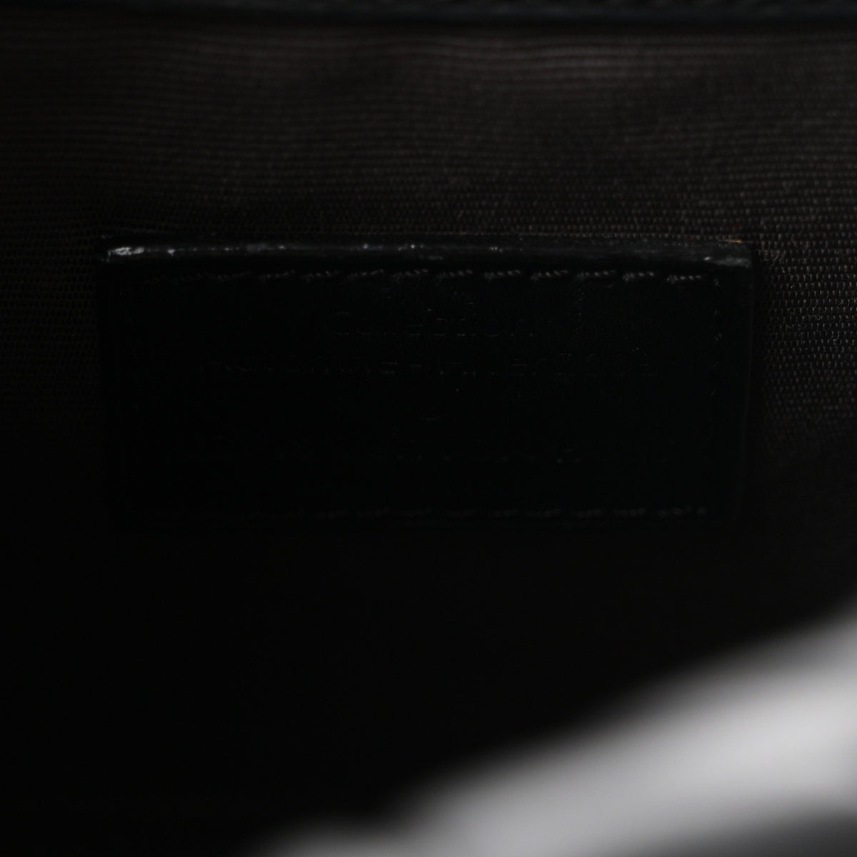 Louis Vuitton Calfskin Embossed Mini Cube Speedy Black 6 of 10
