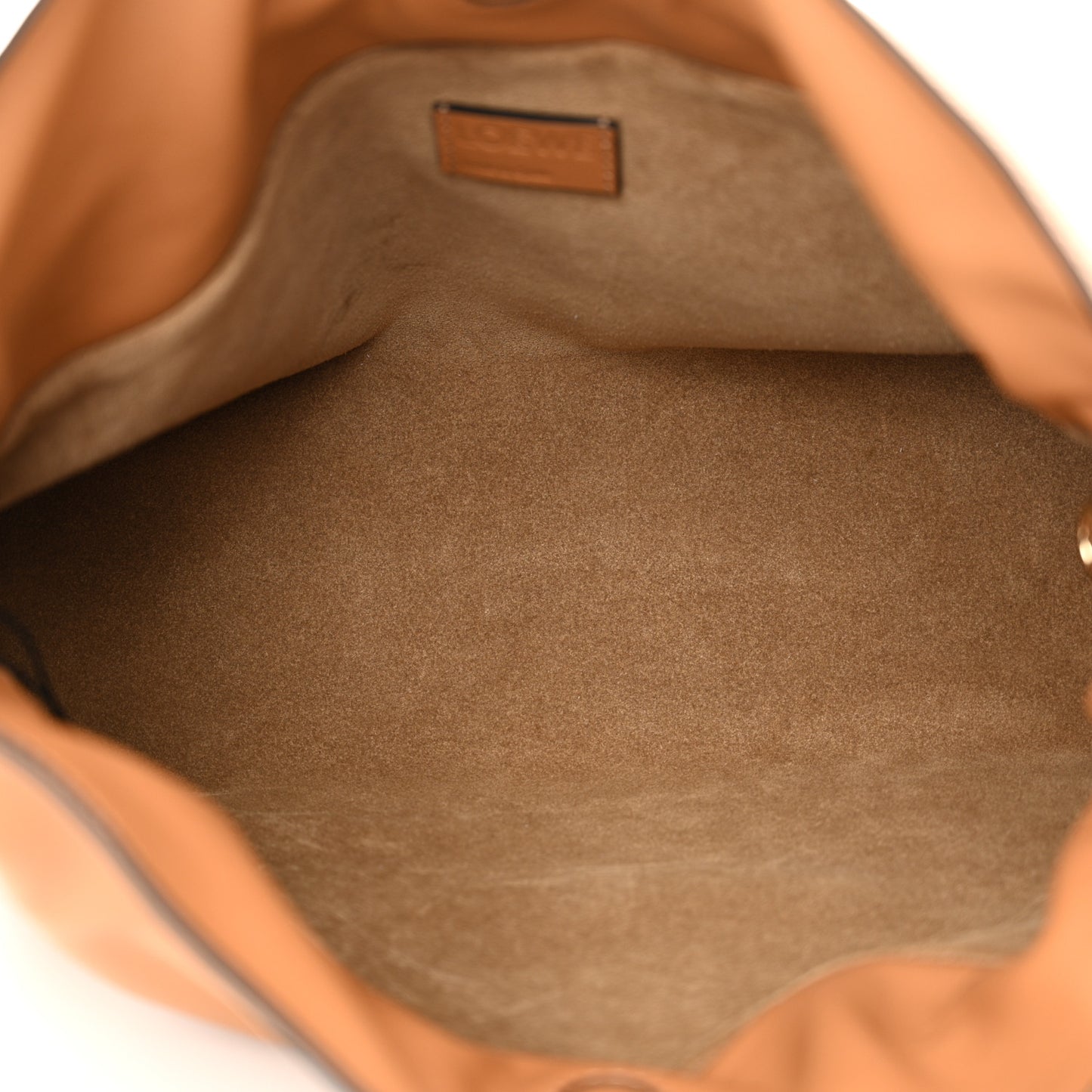 Nappa Medium Flamenco Knot Bag Tan