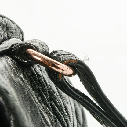 Alexander Wang Pebbled Lambskin Rockie Black Rose Gold Hardware 12 of 18