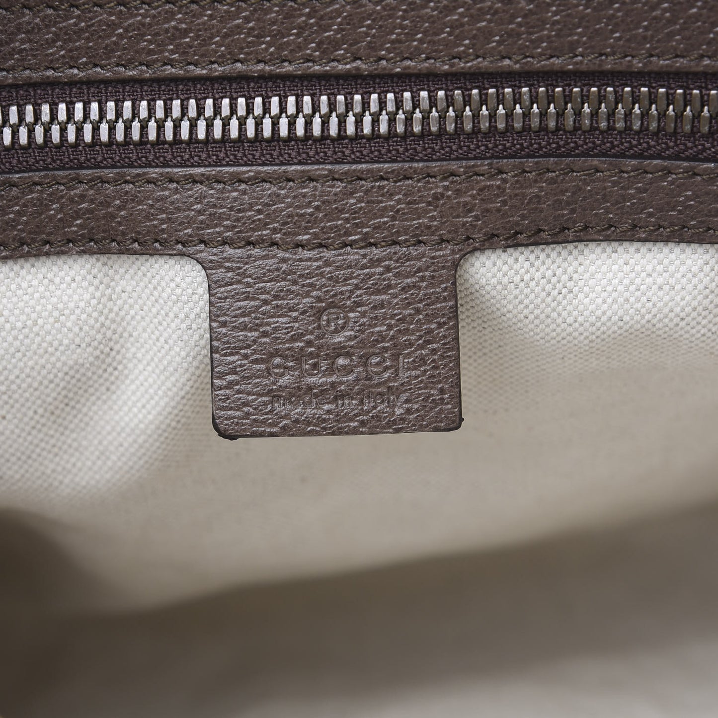 GG Supreme Monogram Web Small Ophidia Messenger Bag Brown