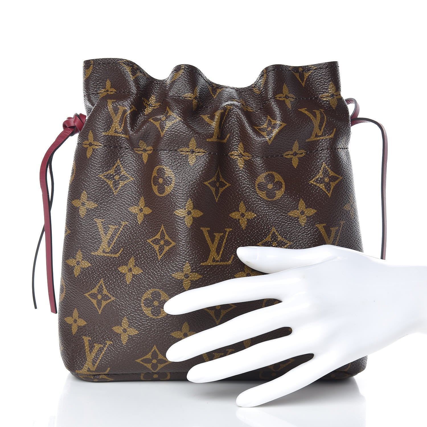Louis Vuitton Monogram Pouch Noe Fuchsia 2 of 7