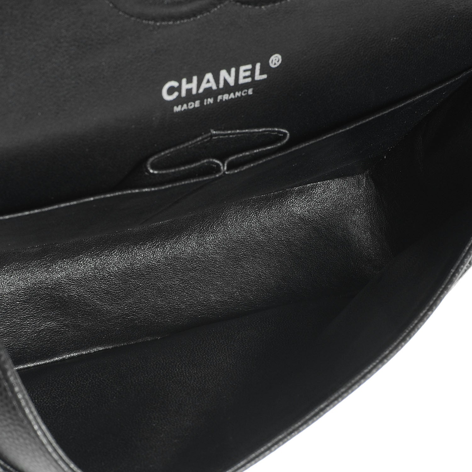 Chanel Caviar Quilted Medium Double Flap Black 6 of 7