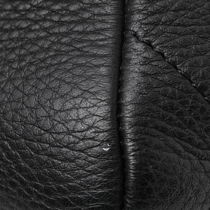 Chanel Bullskin Stitched Large Shopping Bag Black 13 of 17