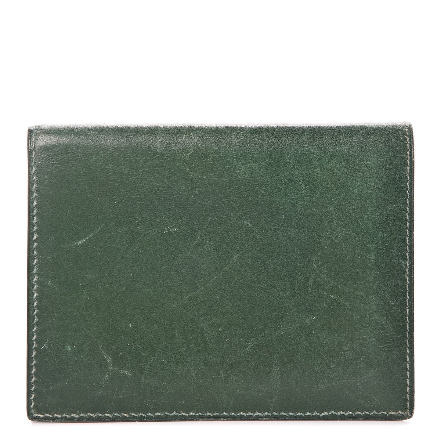 Box Photo Holder Wallet Vert Fonce