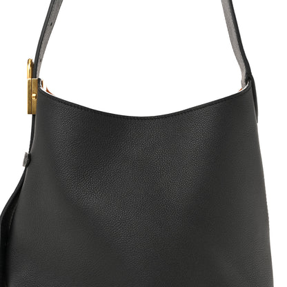 Louis Vuitton Grained Calfskin Low Key Hobo PM Black 8 of 10