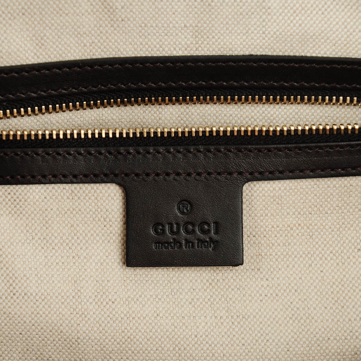 Monogram Vintage Web Medium Boston Dark Brown