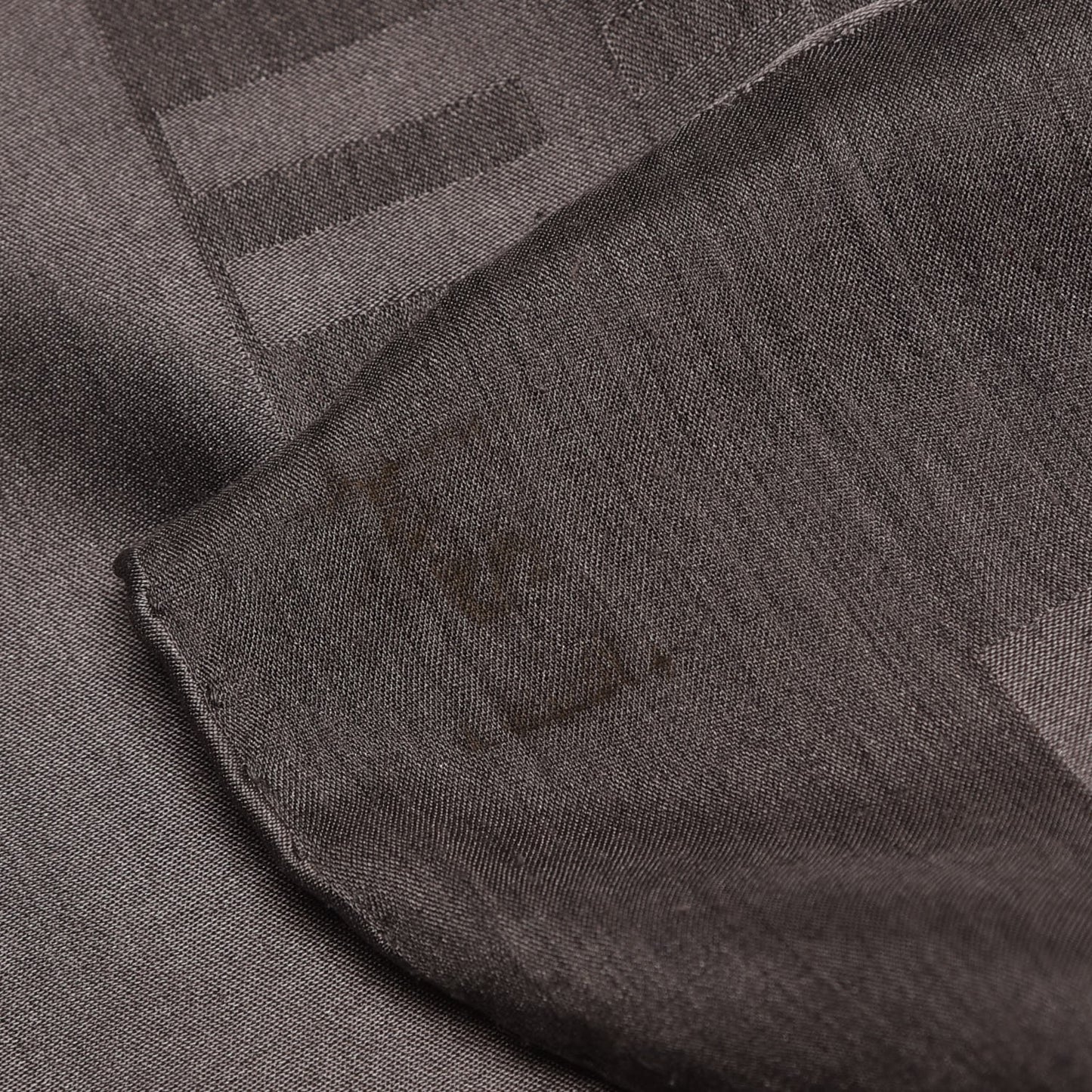 Silk Wool Faconnee Grand H Scarf