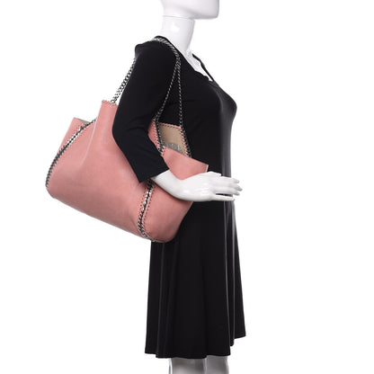 Stella McCartney Shaggy Deer Falabella Reversible Tote Blush Pink Beige 2 of 15