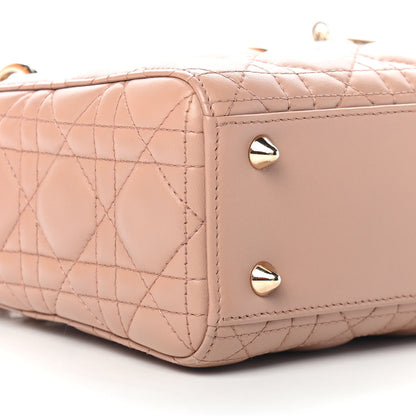Christian Dior Lambskin Cannage Small Lady Dior Pink 5 of 8