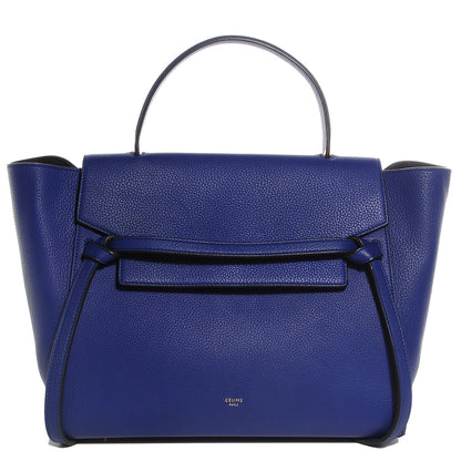 Celine Drummed Calfskin Small Belt Bag Indigo 1 of 8