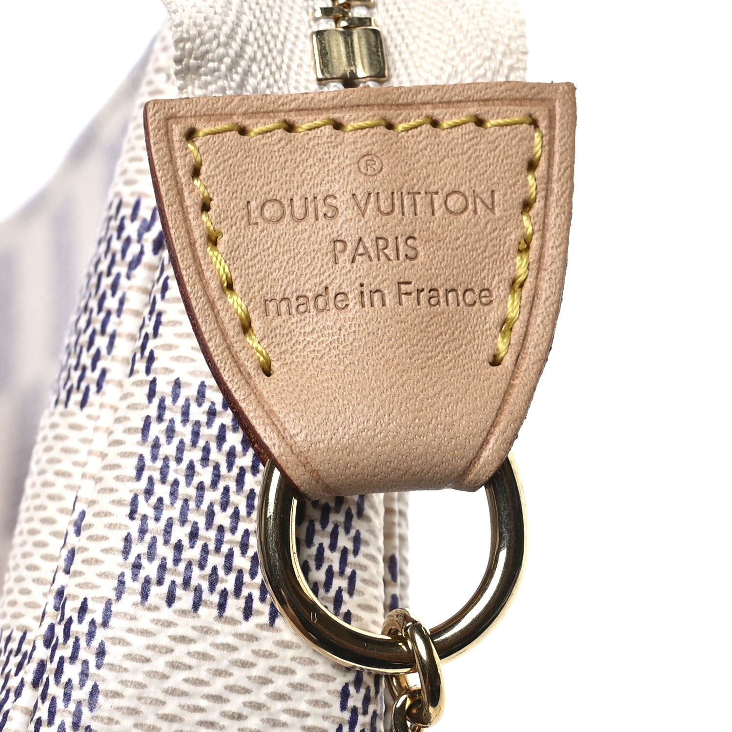 Louis Vuitton Damier Azur Mini Pochette Accessories 5 of 9