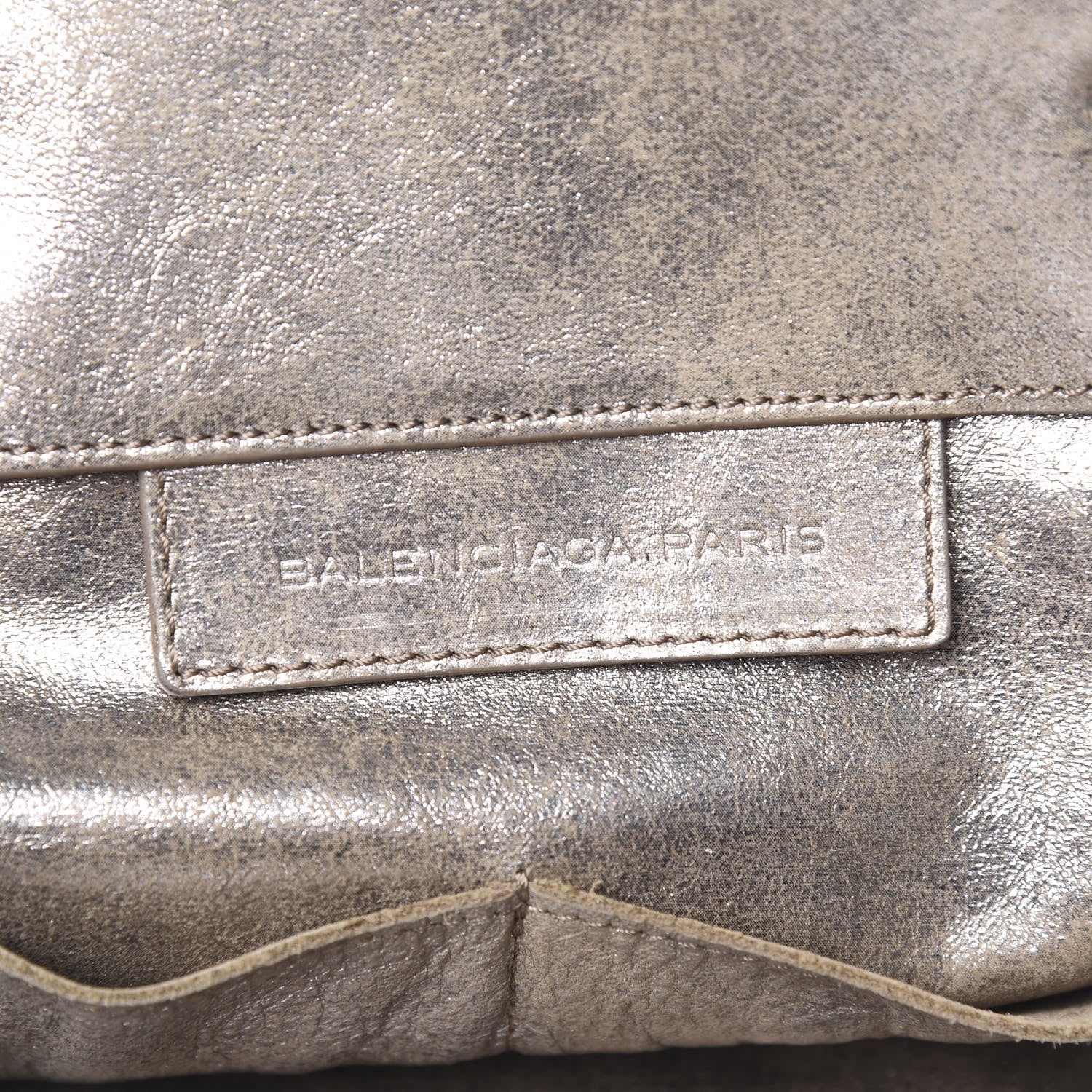 Balenciaga Metallic Calfskin Papier A5 Tote Gold 5 of 9