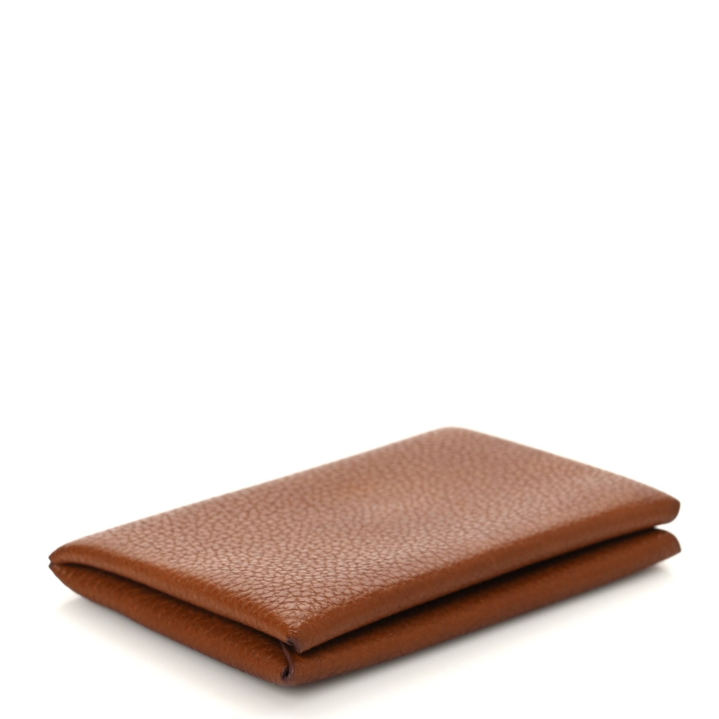 Barenia Verso Calvi Card Case Fauve Black