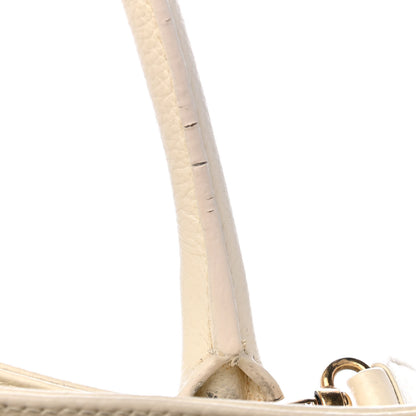 Chanel Calfskin Cerf Executive Shopper Tote White 18 of 22