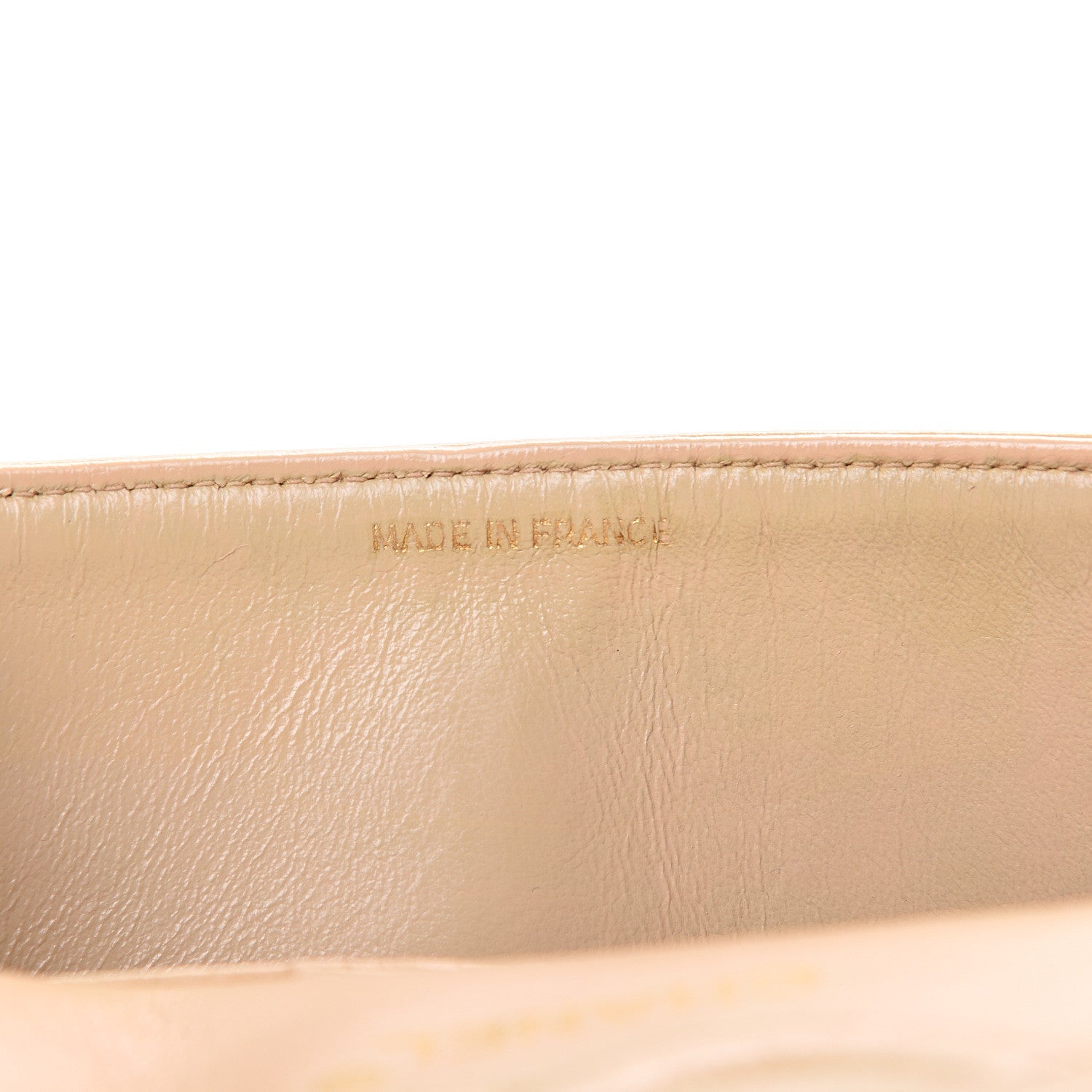 Chanel Lambskin Quilted Small Double Flap Beige 6 of 14
