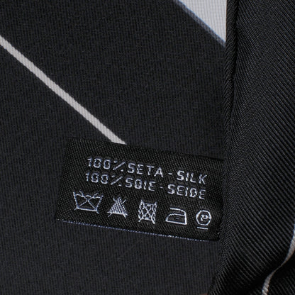 Chanel Silk Jacket Camellia CC Iconic Symbols Scarf 7 of 7