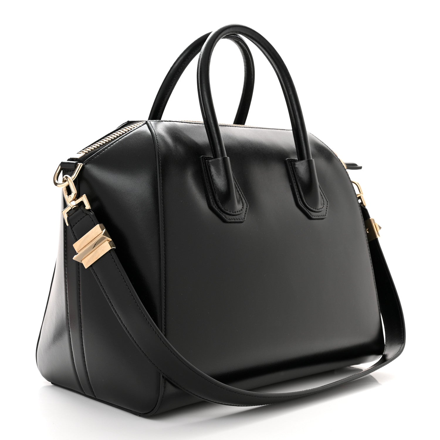 Givenchy Shiny Lord Calfskin Medium Antigona Black 3 of 10