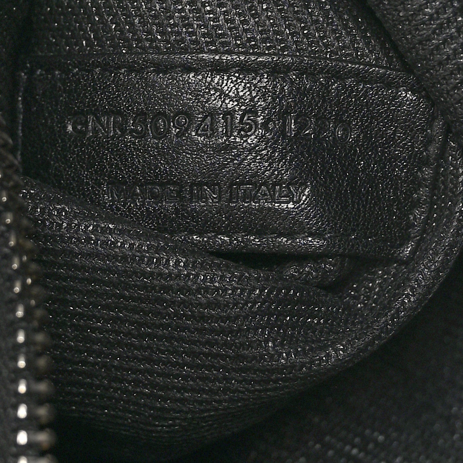 Saint Laurent Linen Calfskin Rive Gauche Tote Black 7 of 10