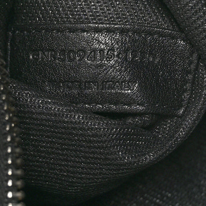 Saint Laurent Linen Calfskin Rive Gauche Tote Black 7 of 10