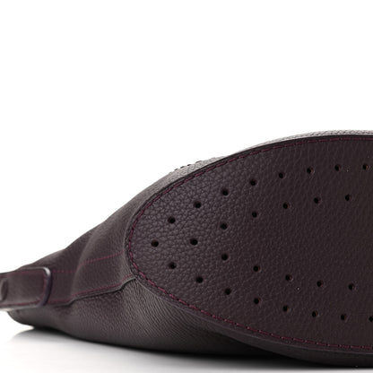 Delvaux Taurillon Pin Daily Surpique Bucket Deep Amethyst 8 of 9