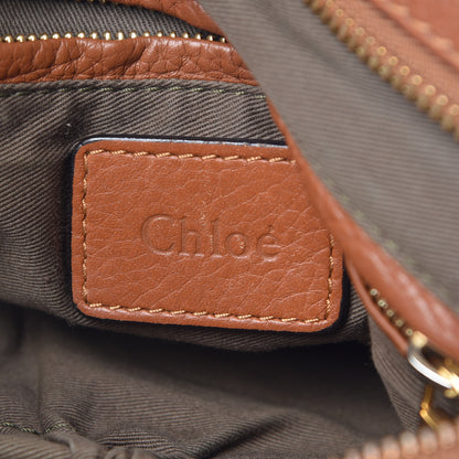 Chloe Calfskin Medium Marcie Satchel Tan 7 of 22