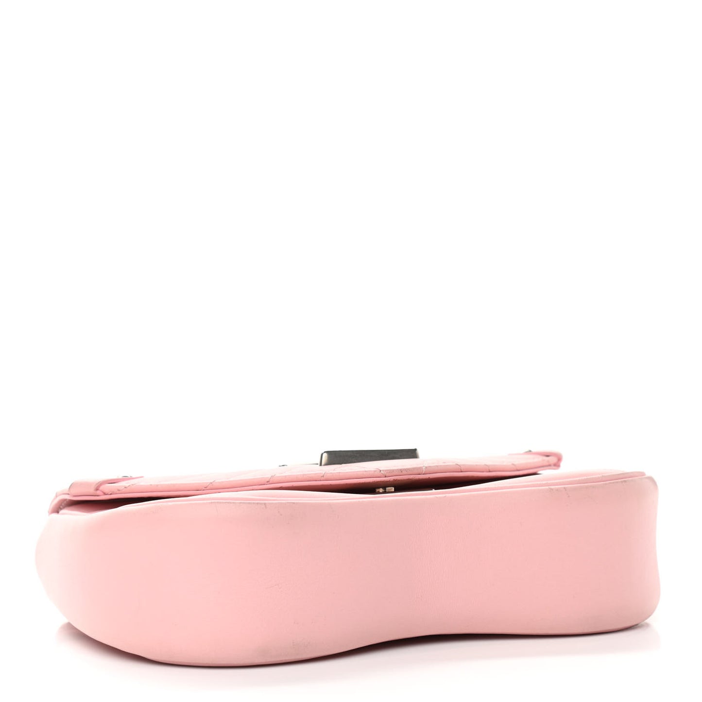 Calfskin New Wave Chain MM Smoothie Pink