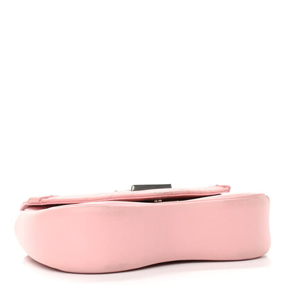Louis Vuitton Calfskin New Wave Chain MM Smoothie Pink 4 of 16