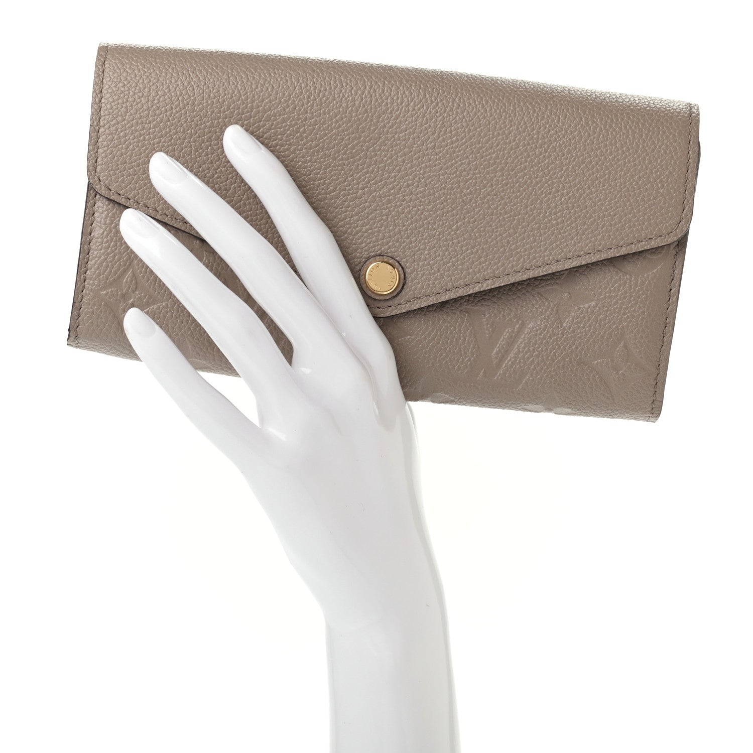 Louis Vuitton Empreinte Sarah Wallet NM Tourterelle 2 of 6