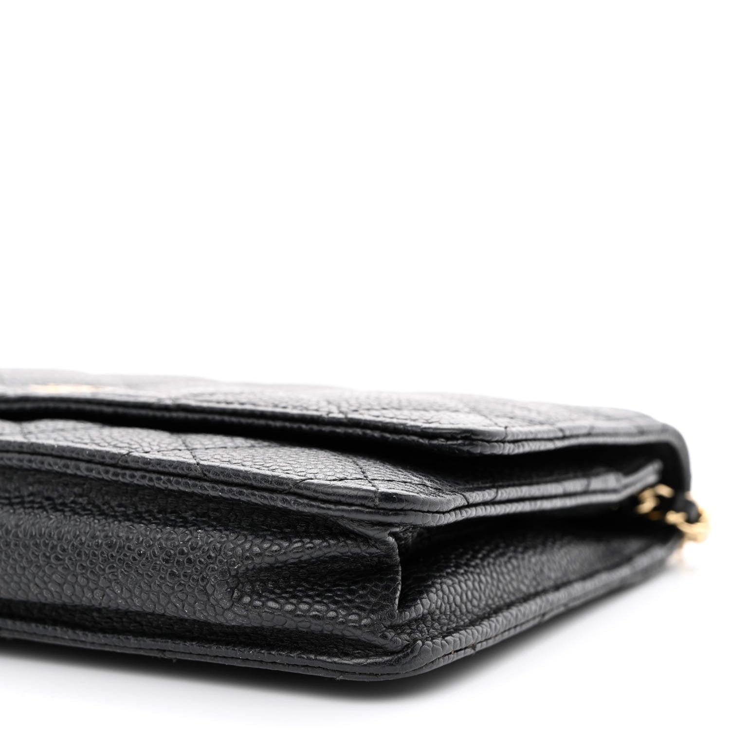 Chanel Caviar Quilted Wallet on Chain WOC Black 11 of 12