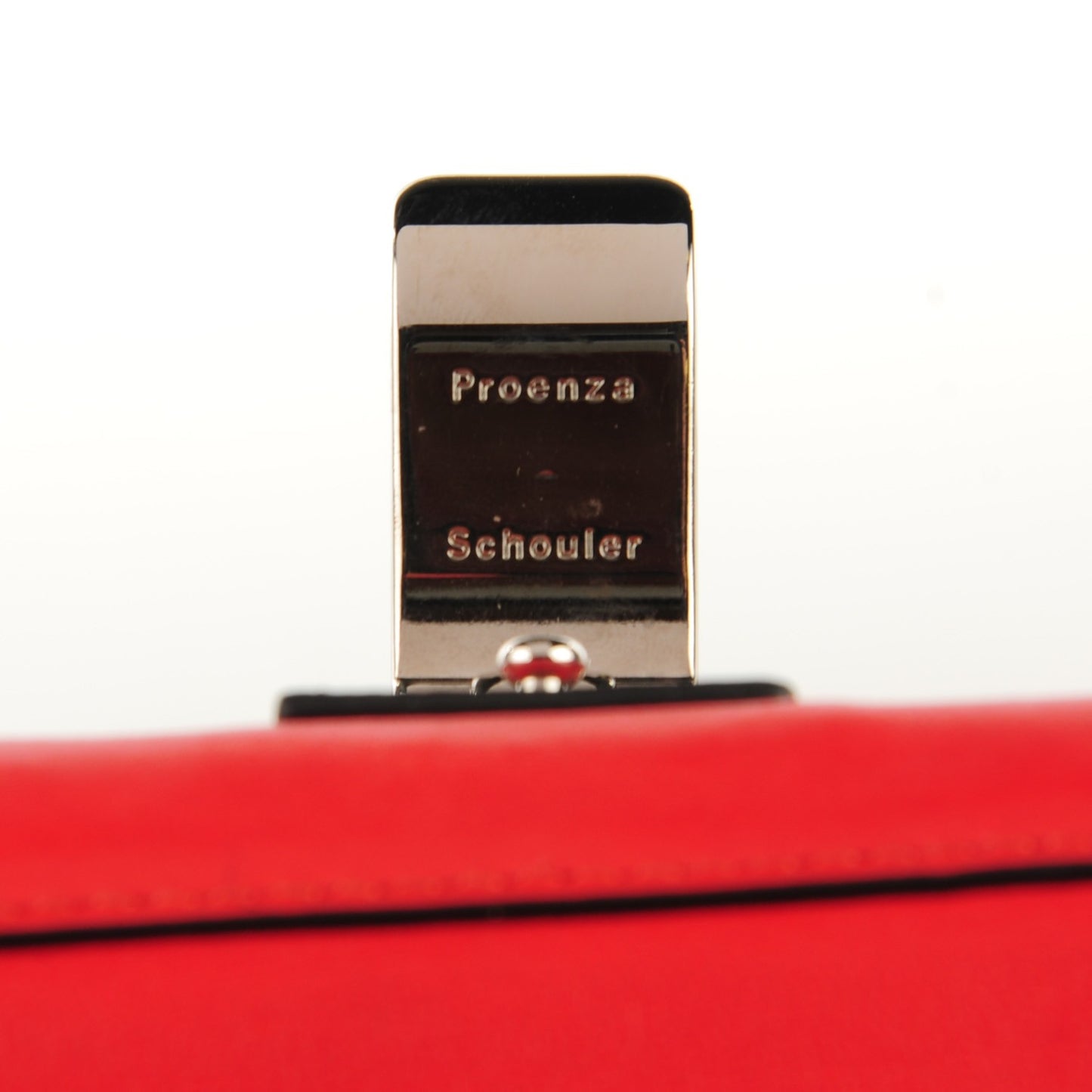 Calfskin Double Sided PS Courier Bag Poppy Chianti